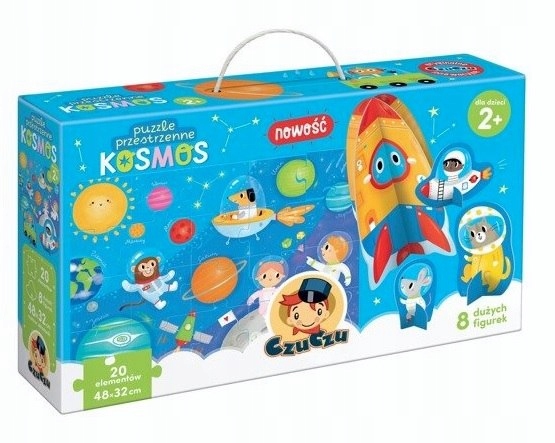 

Puzzle przestrzenne Kosmos 2+ CzuCzu