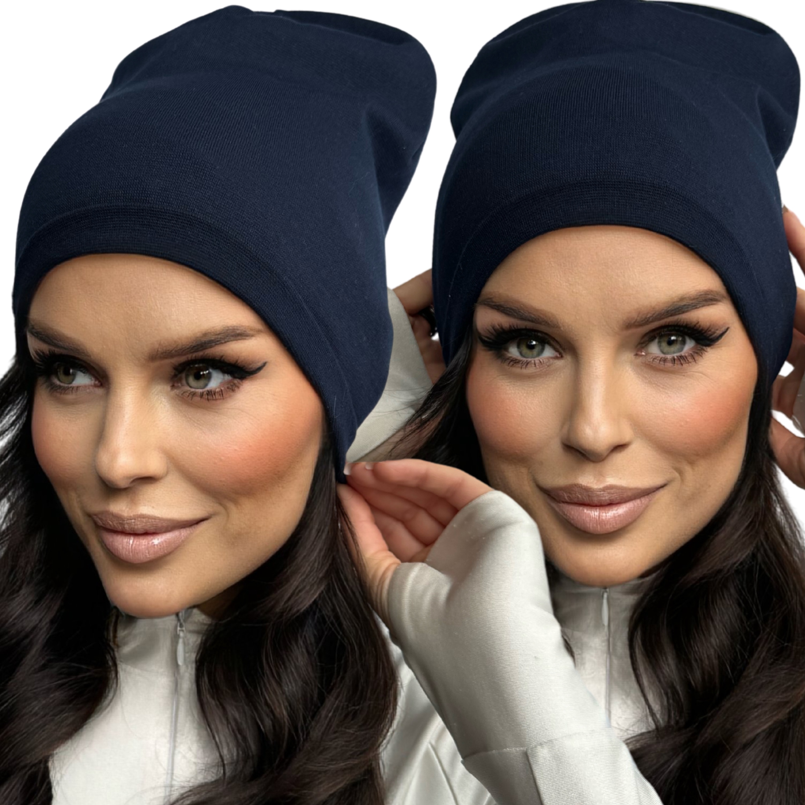 CZAPKA DAMSKA KOBIECA WIOSNA JESIEŃ LEKKA CIENKA SPORT BAWEŁNA POLSKA 2824