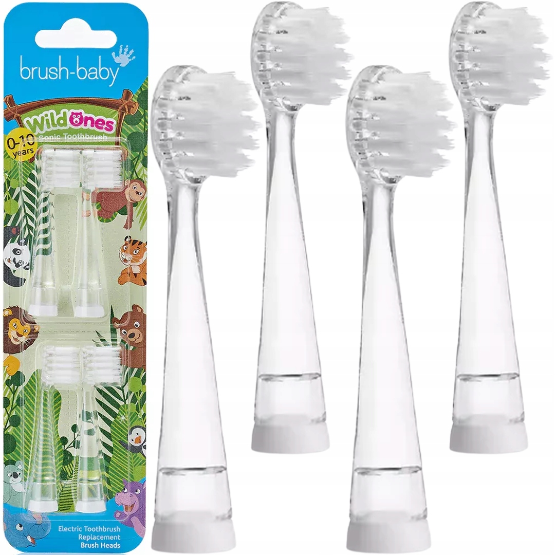 

Końcówki Brush Baby do Szczoteczki WildOnes 4 szt.