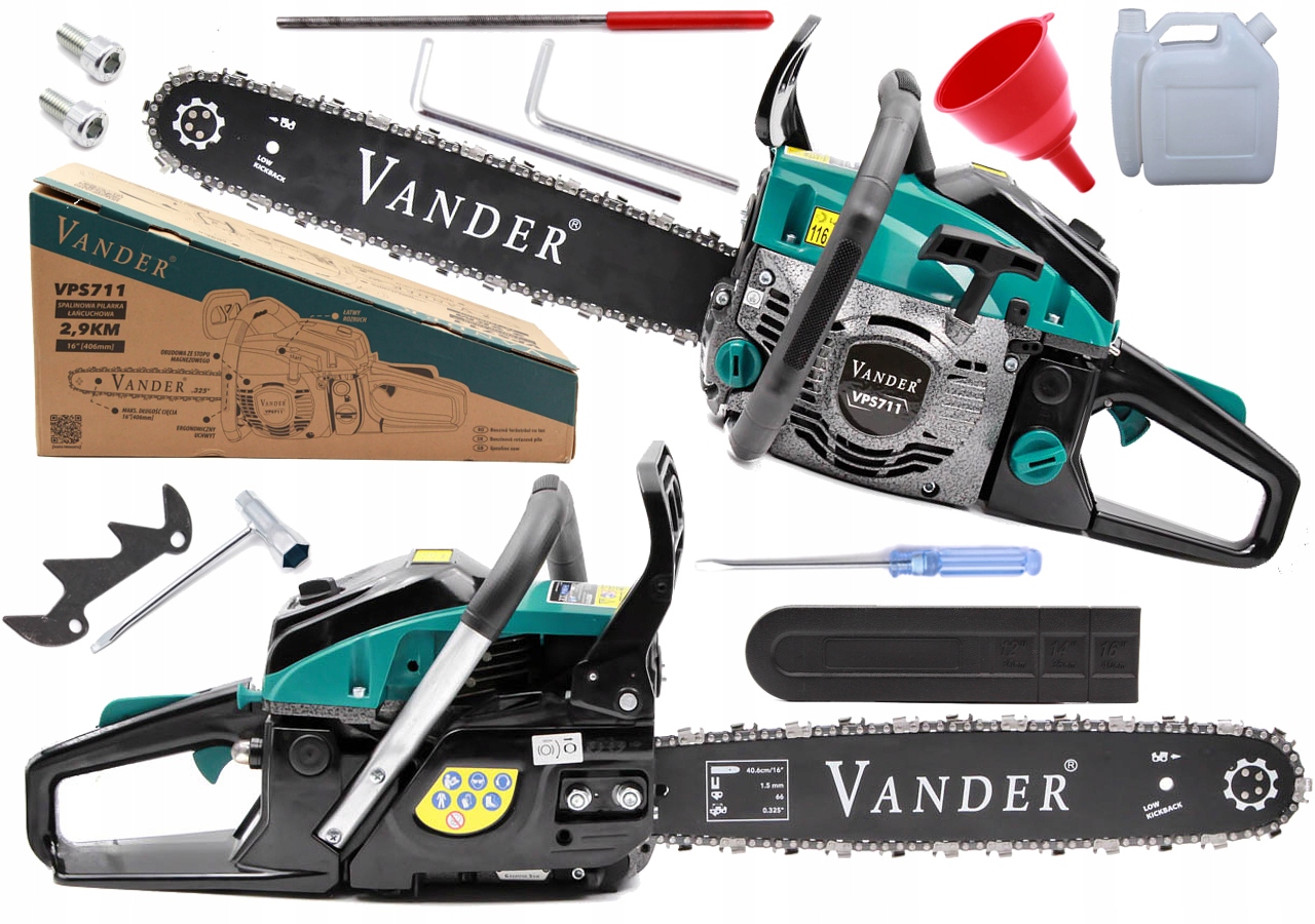 

Piła spalinowa łańcuchowa 2,9KM Vander VPS711