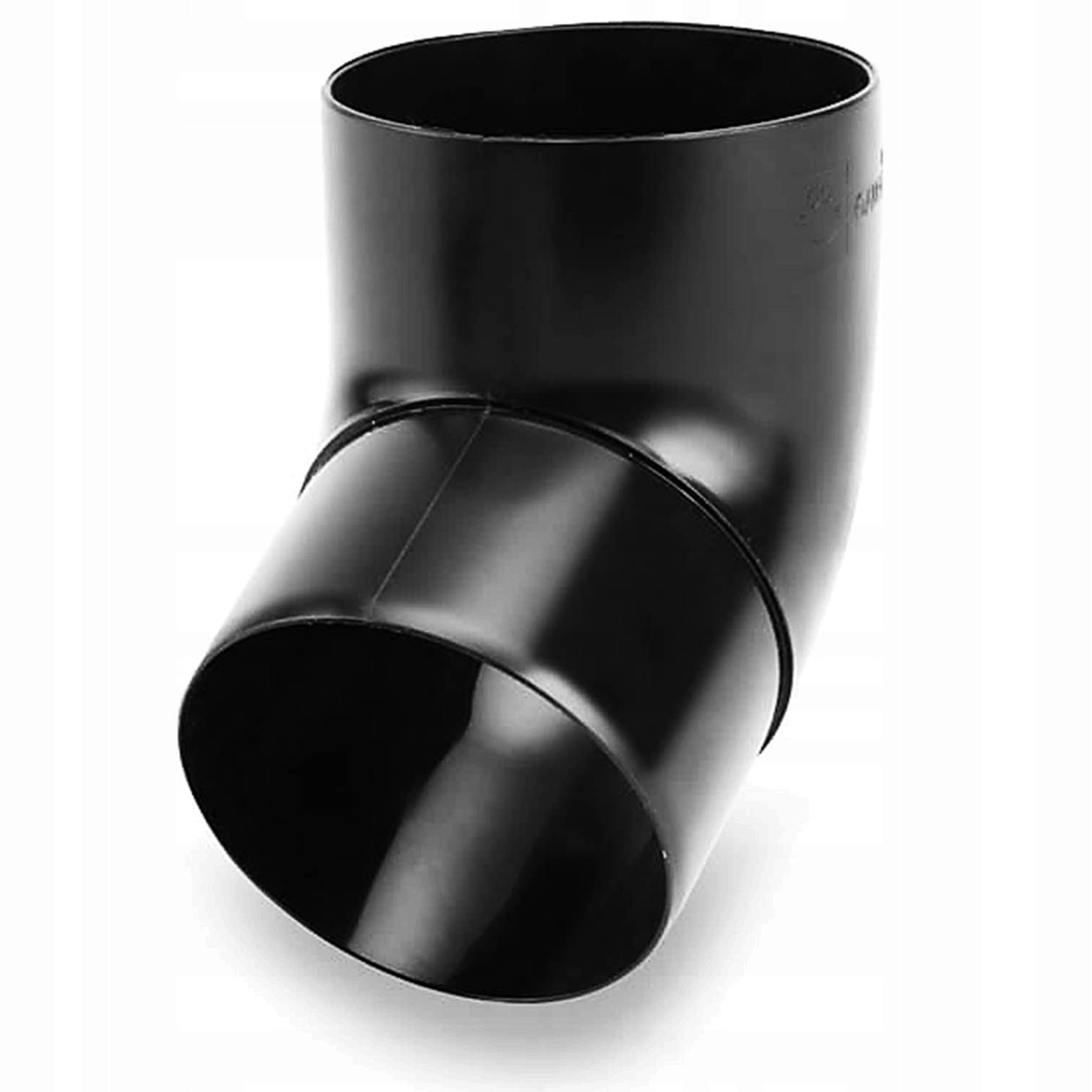 Galeco PVC Czarny 80mm kolano 67°