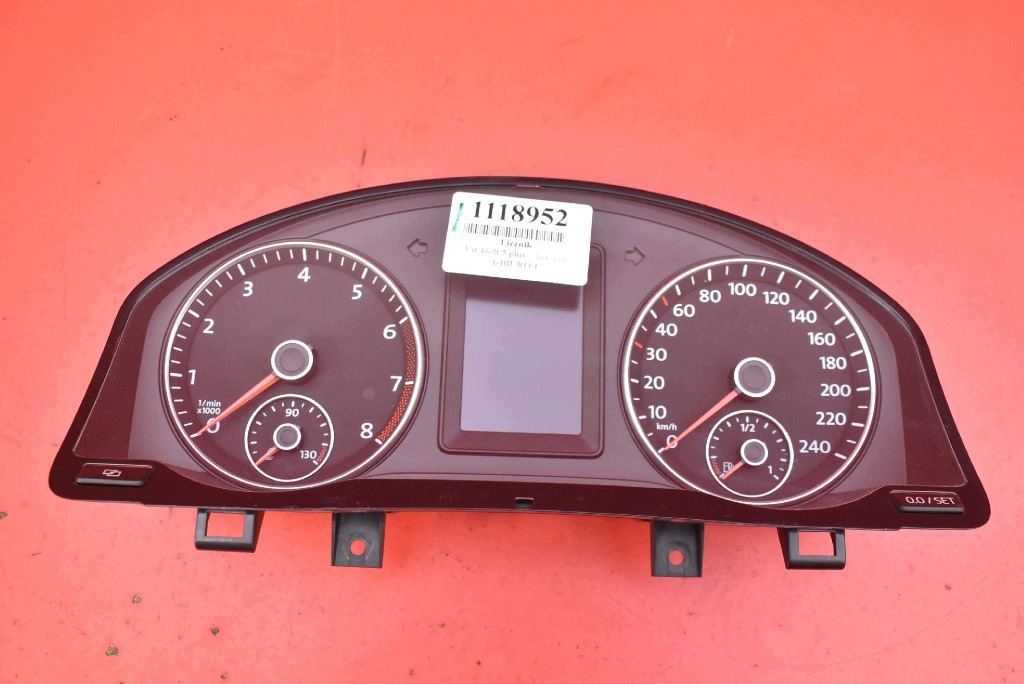 dials dials EU 5M0920860A VW GOLF 6 VI plus 1.4 16V 80 KM 08-14