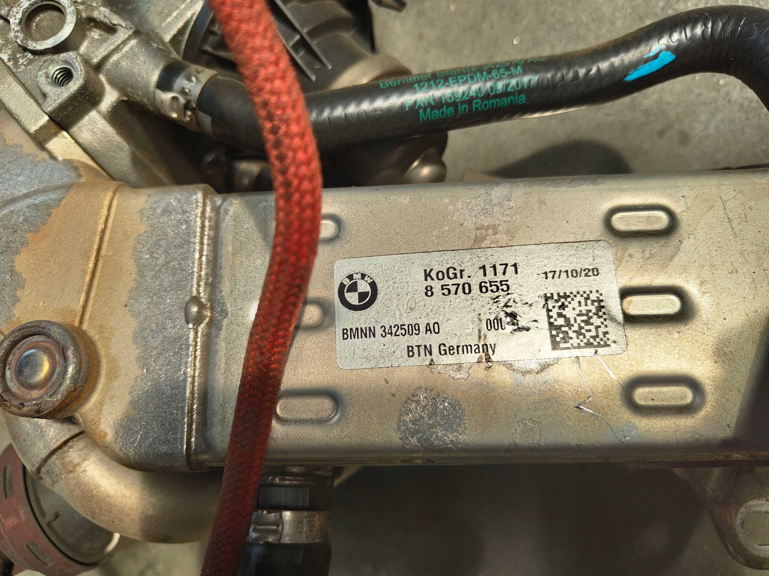 BMW X5 G05 Abgaskuehler AGR EGR 8570655