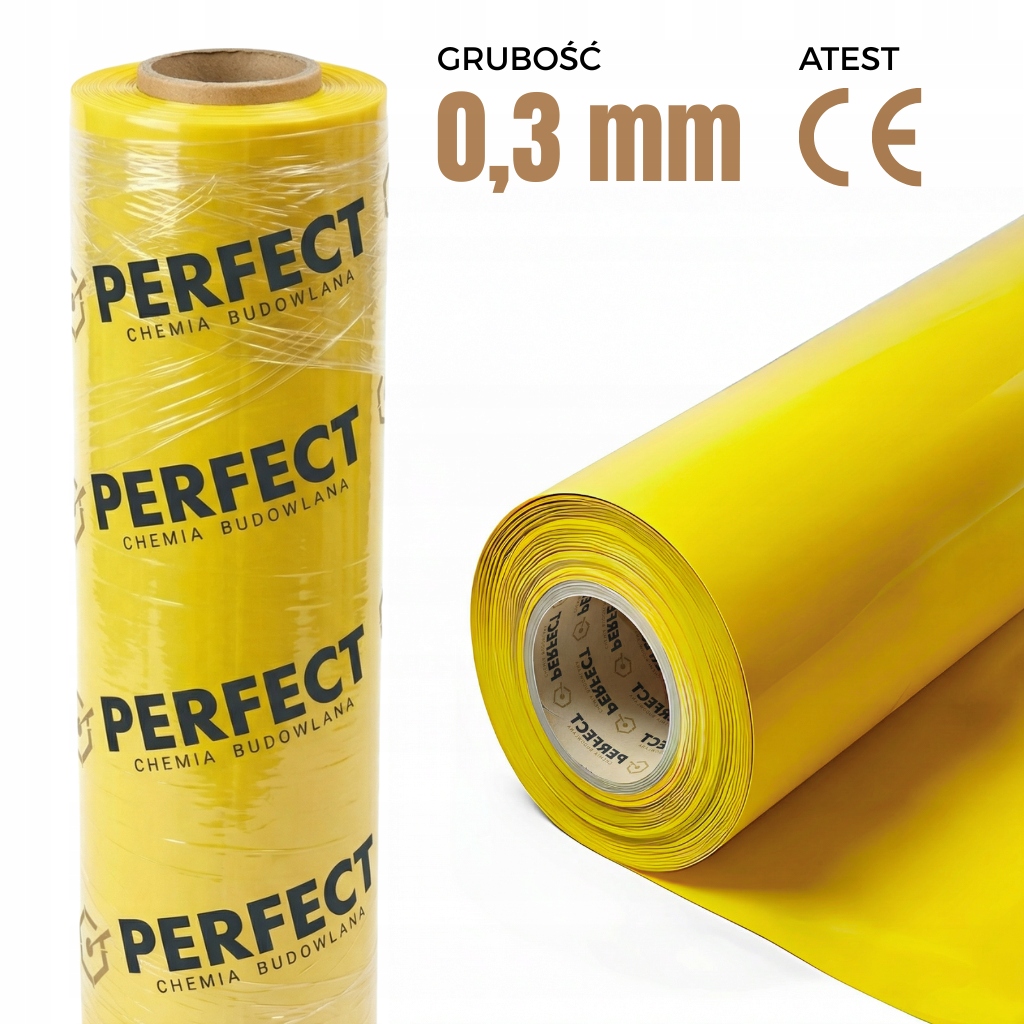 Fólie 2 m x 50 m x 0,3 mm, Silná Izolační fólie