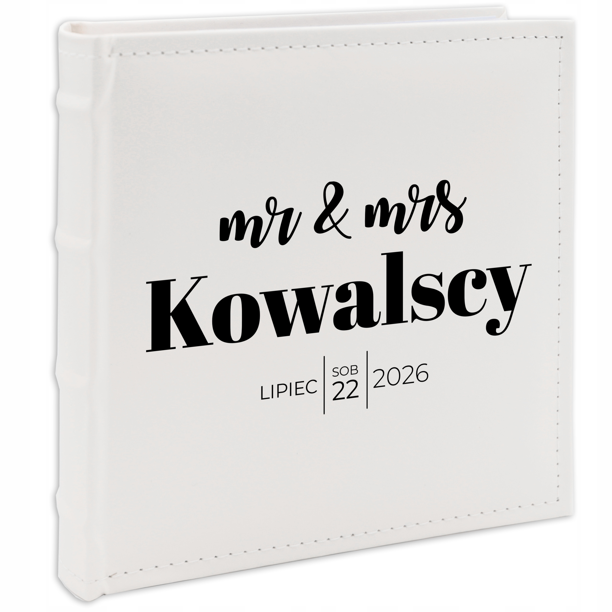 Album Na Fotografie Ekokůže 200 Fotografií Mr & Mrs *jméno A Datum Svatby*