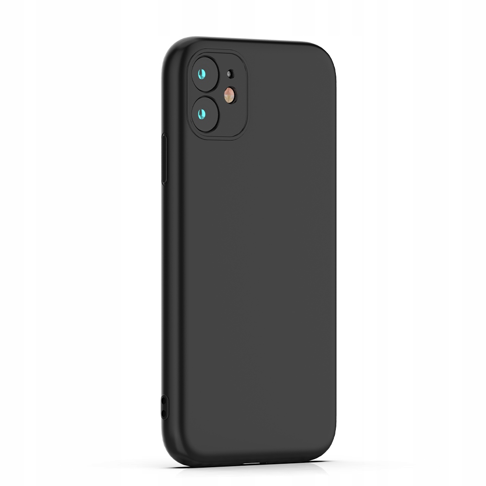 Nakładka Silicon do iPhone 16e 17e czarna Tfo