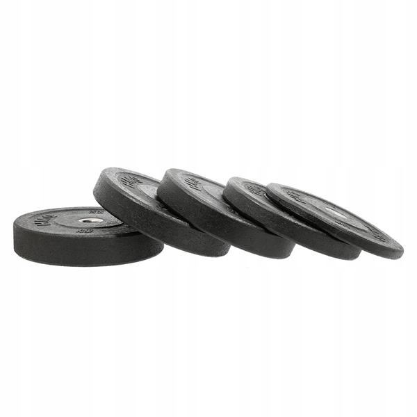 SOLIDNY TALERZ Czarny 20kg HMS 51mm STALOWY Model CHTBR20