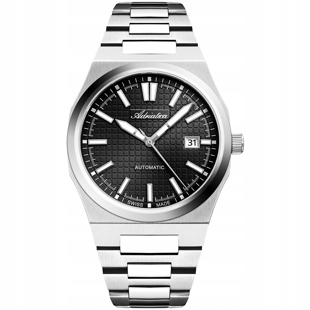 Pánské Hodinky Adriatica A8326.5114A stříbrný náramek