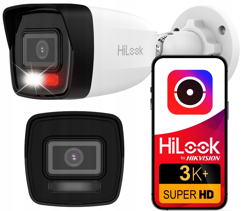 Ip kamera 6Mpx PoE HiLook by Hikvision Venkovní IPC-B160HA-LU Mikrofon