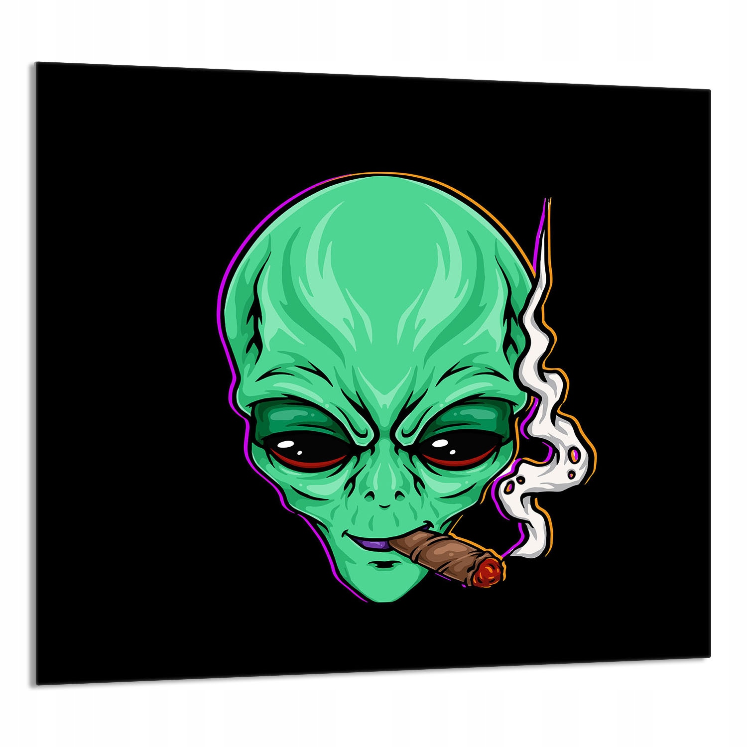 Skleněný Panel Do Kuchyně 65x60 Ufo Tvrzené Sklo