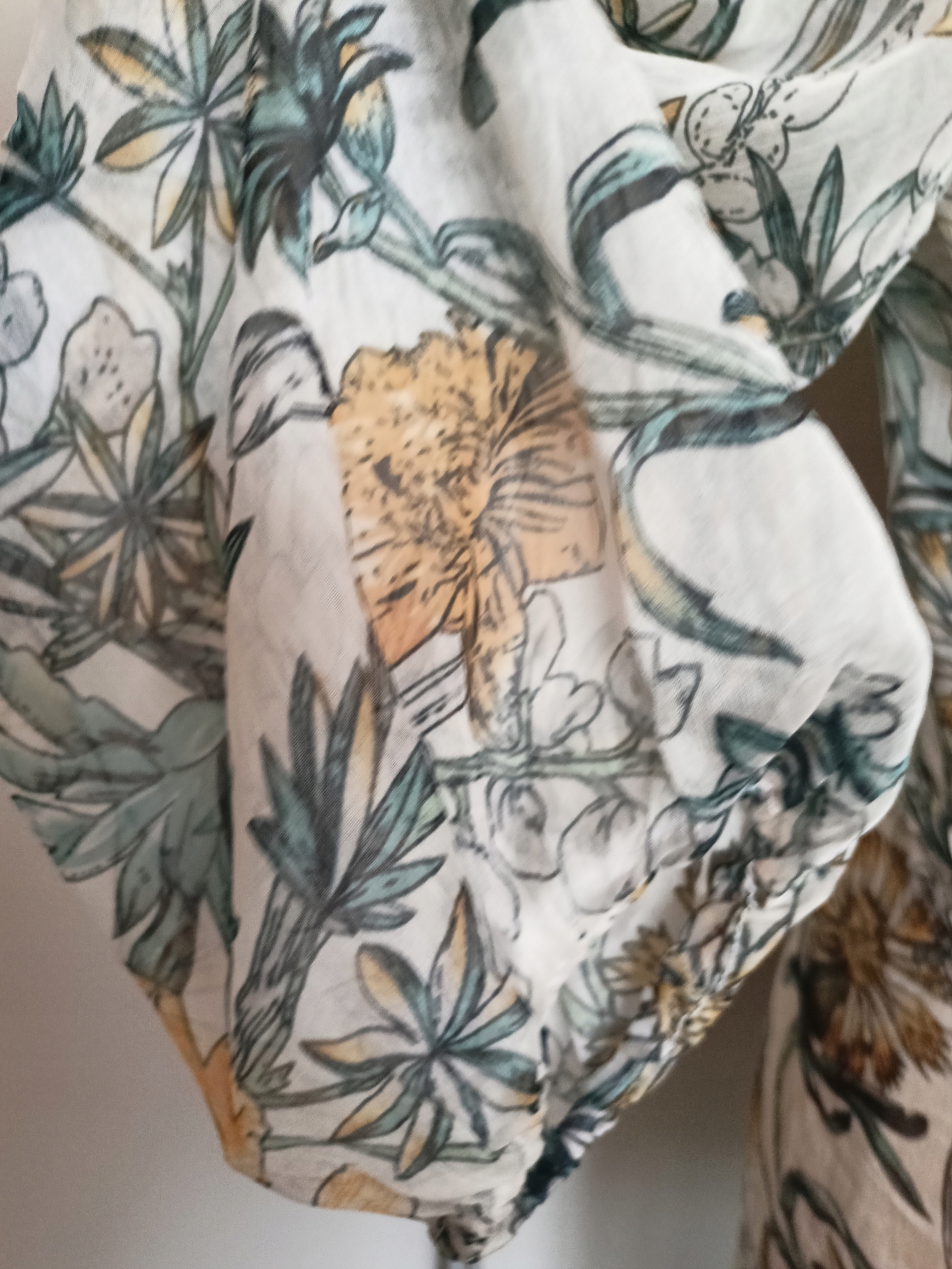 TARANKO lekka sukienka z falbaną 34/36 Rozmiar 34