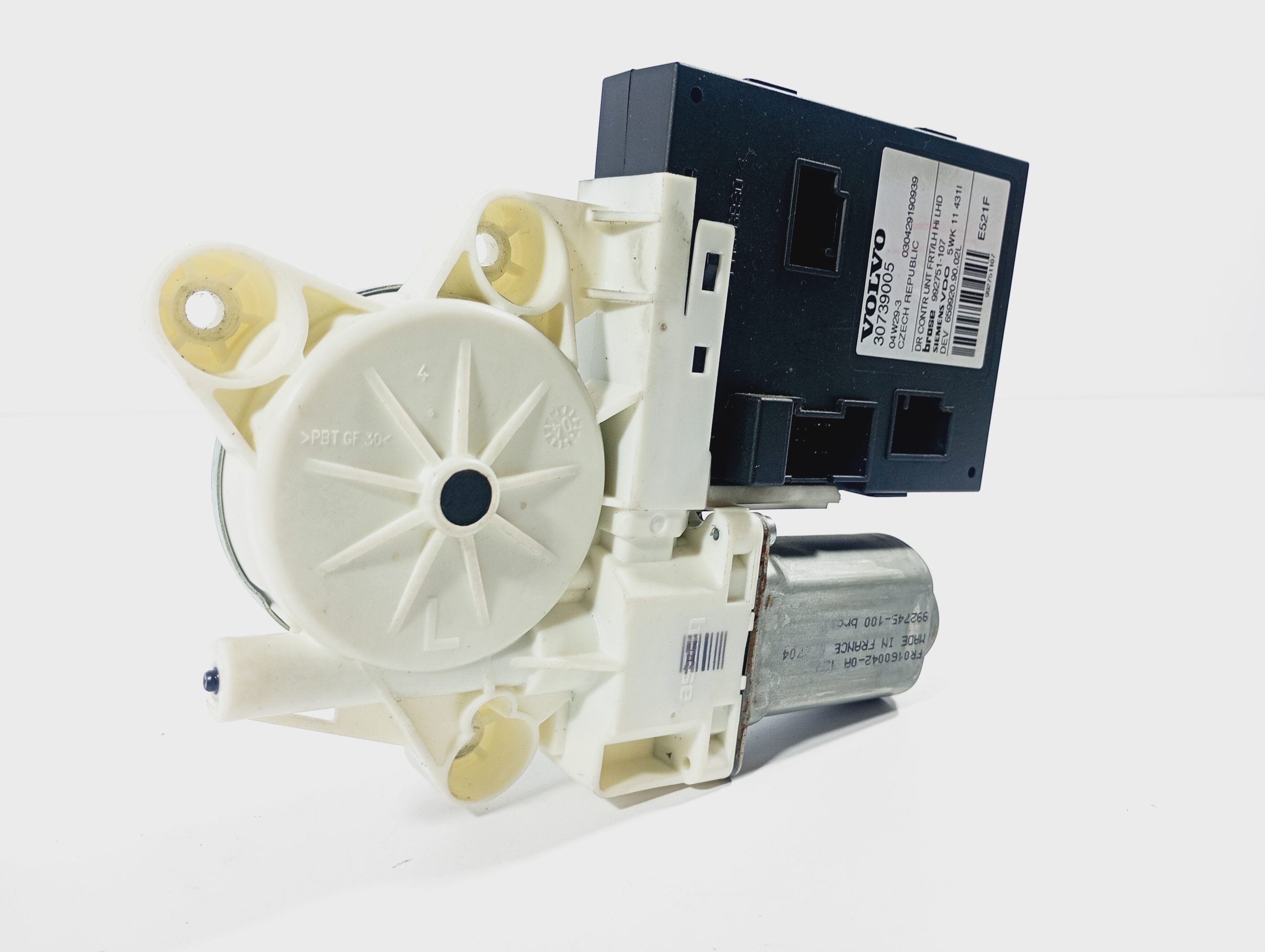 engine mini motor windows left front OE 30739005 VOLVO S40 2 II 04-12