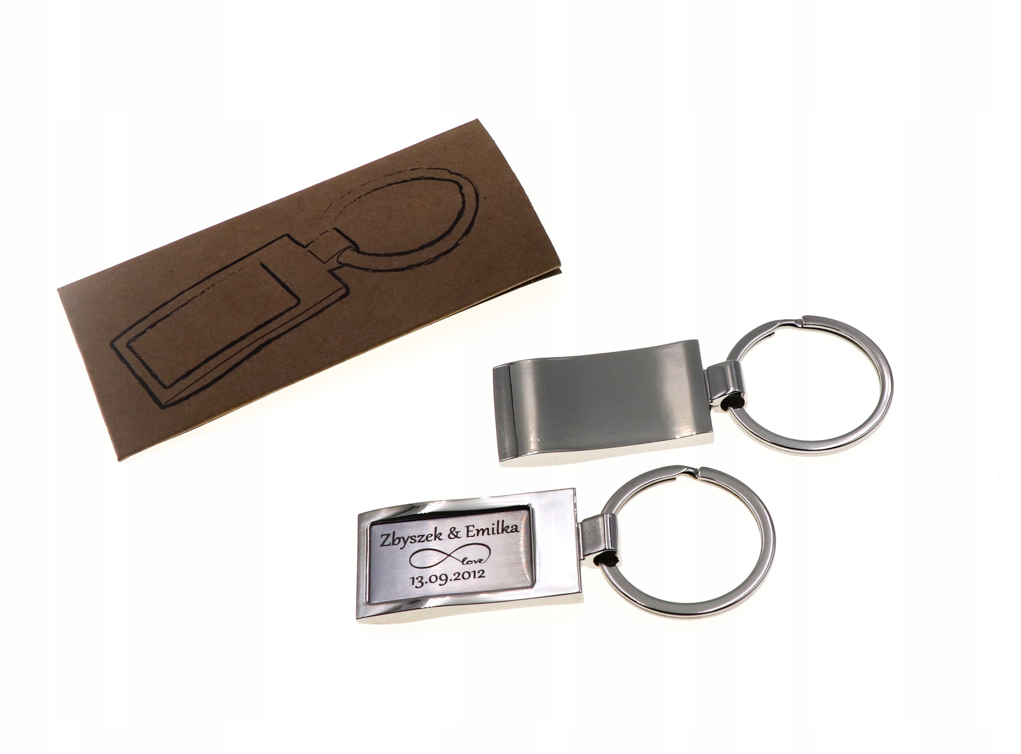 

Brelok Grawer na prezent do kluczy do samochodu