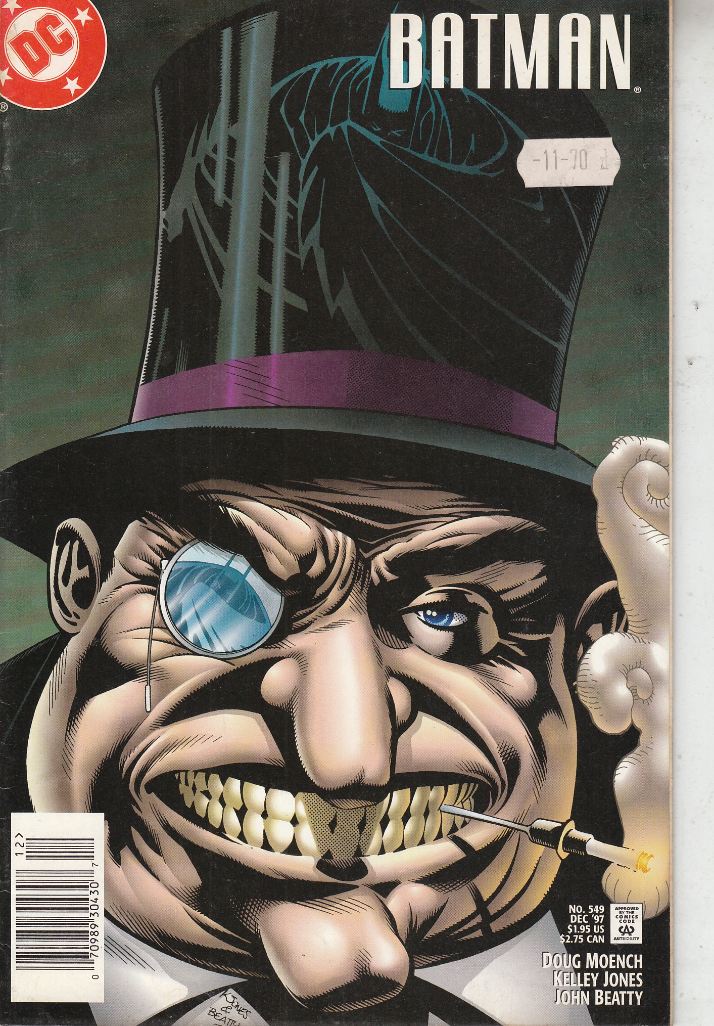 BATMAN 549 12/1997 USA