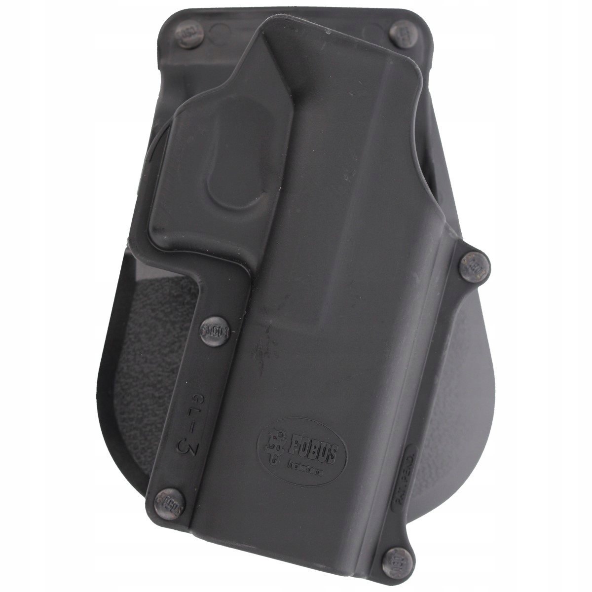 Kabura Fobus GL-3 Glock 20,21,21SF,37,41 Pravá, pevný úhel zasouvací za pás