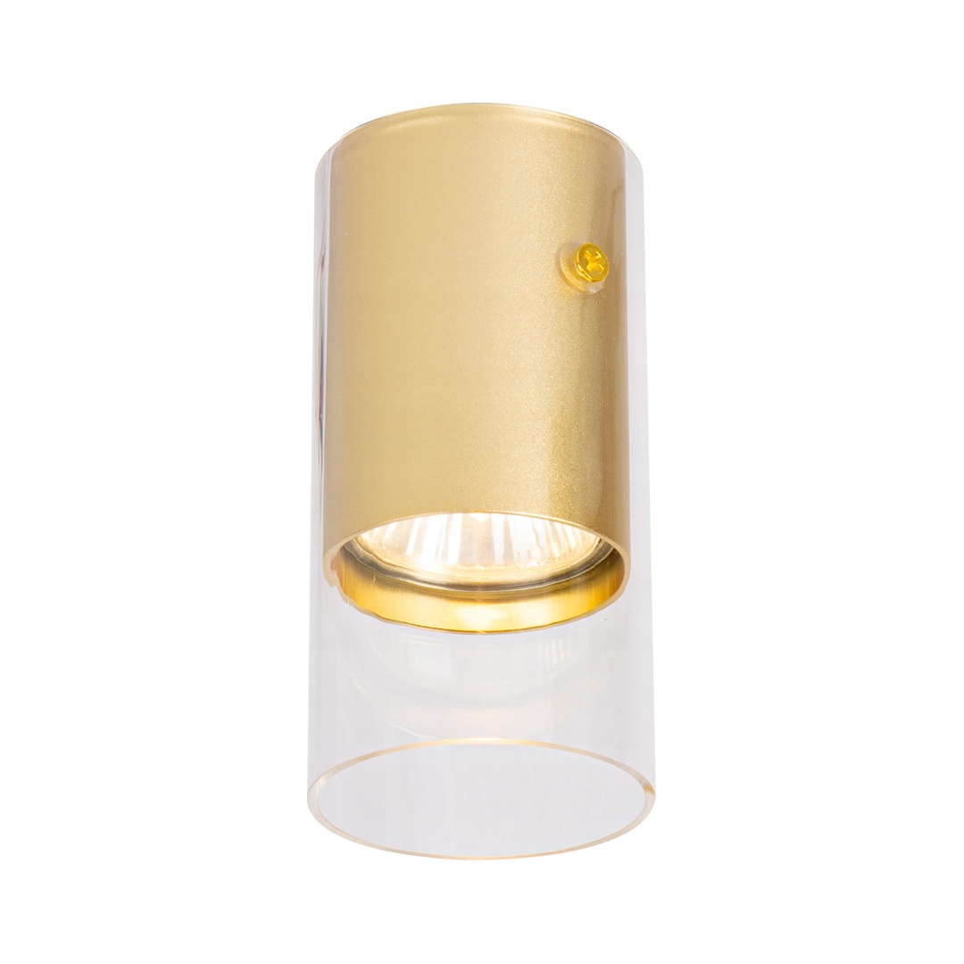 LAMPA SUFITOWA HALOGENOWA KINKIET REFLEKTOR LED TUBA SPOT ZŁOTA NOWOCZESNA Marka Milagro