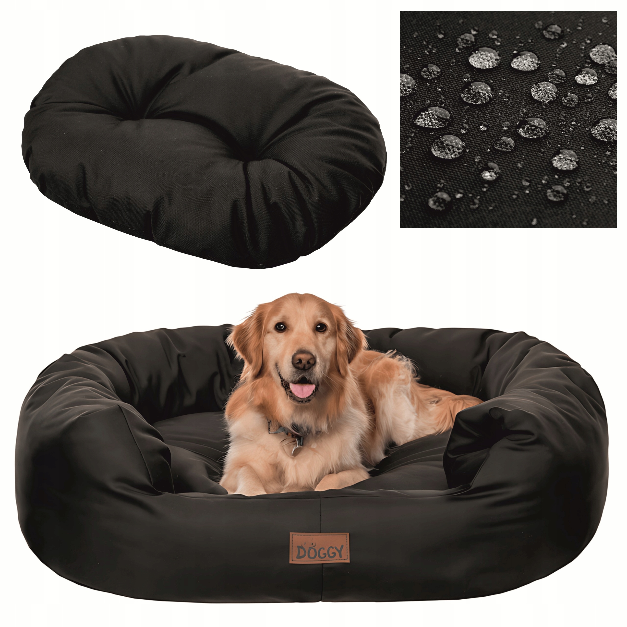 Pelíšek pro psa Potah pro velkého psa XXL 114x94 cm Vyjímatelná matrace