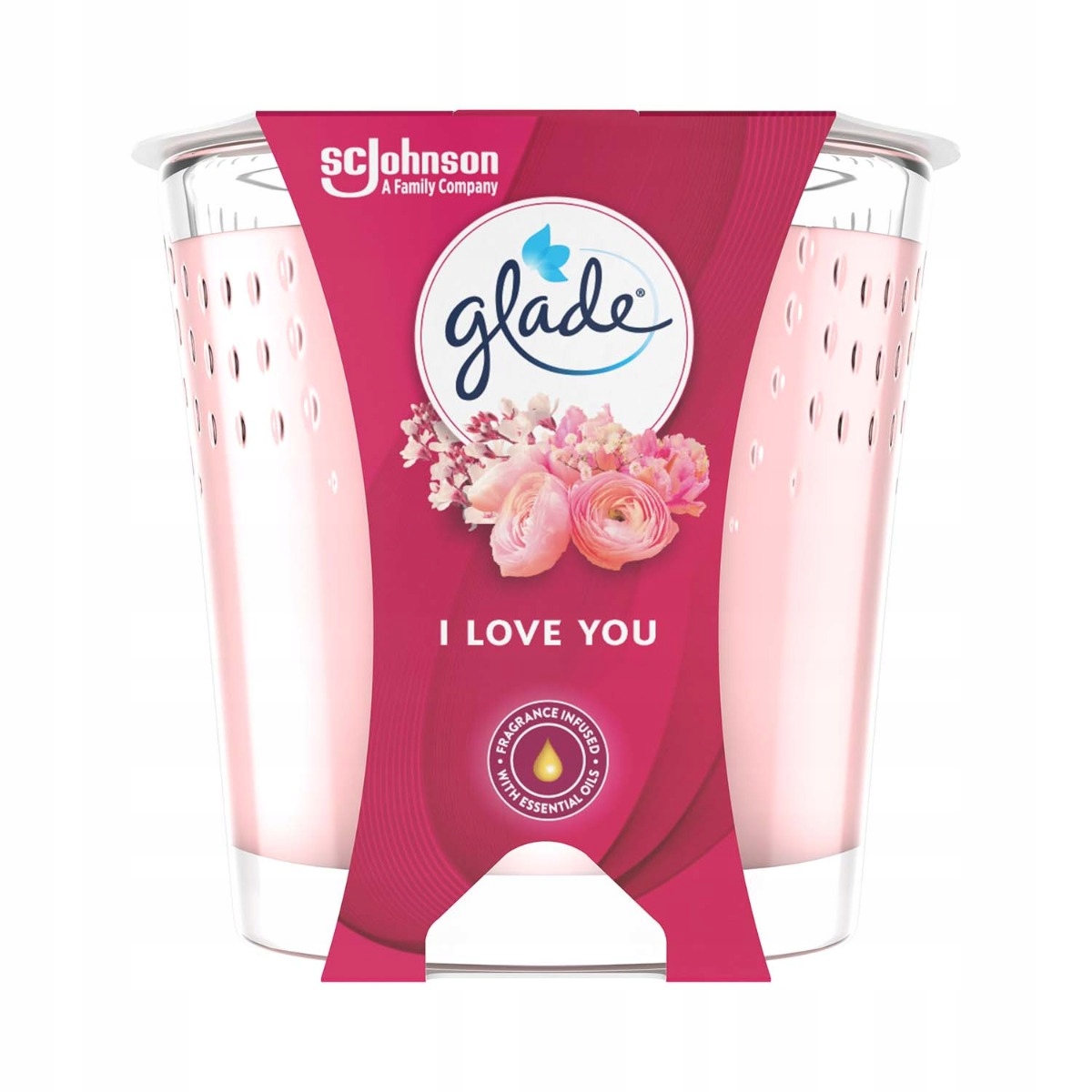 

Glade Świeca Zapachowa I Love You 129g