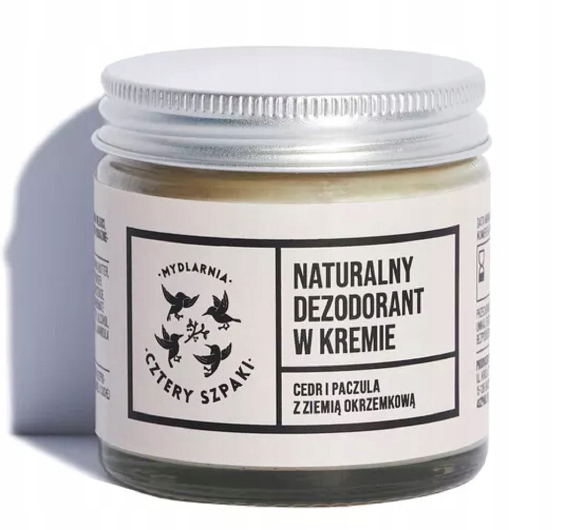 

Mydlarnia Cztery Szpaki, Dezodorant w kremie, Cedr