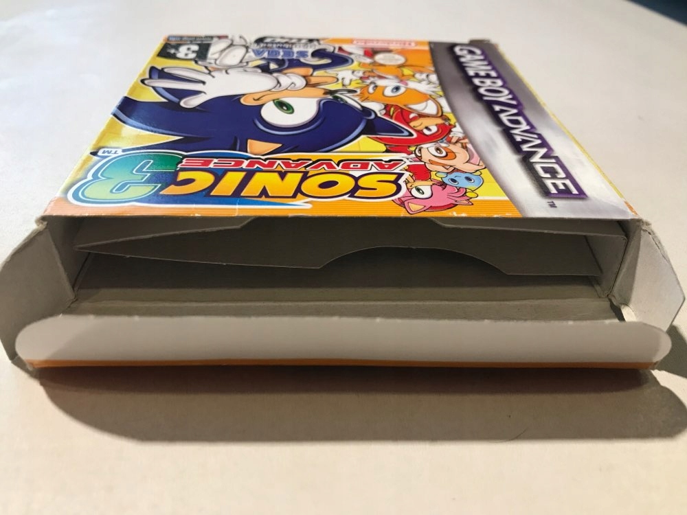 SONIC 3 ADVANCE GAME BOY ADVANCE Platforma Nintendo Game Boy Advance