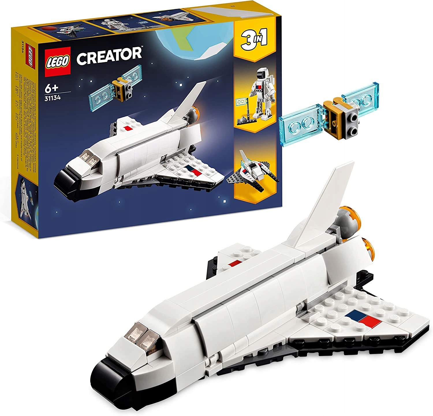 LEGO 31134 ZESTAW FIGURKA ASTRONAUTY DLA DZIECI ==