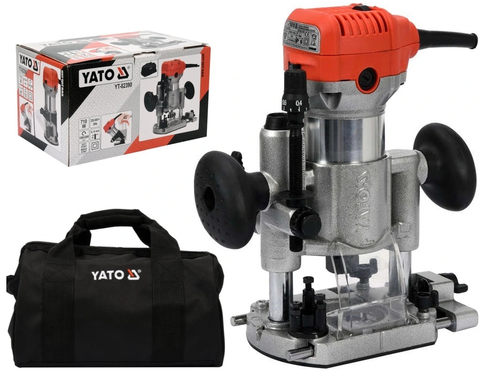 YATO FREZARKA 6/8mm KRAWĘDZIOWA WYCINARKA 710W