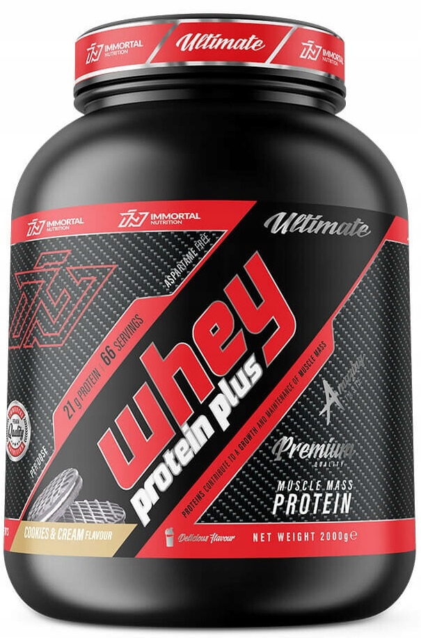 Immortal Whey Protein Plus 2000 g Wpc Bílkoviny Casein