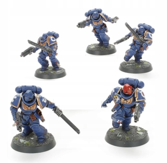 Warhammer 40000 Space Marines Assault Intercessors x10