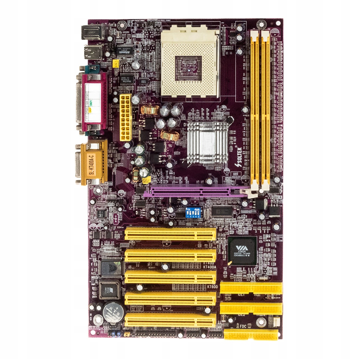 Soltek SL-KT400A-C Socket 462 (a) Ddr Agp Pci Atx