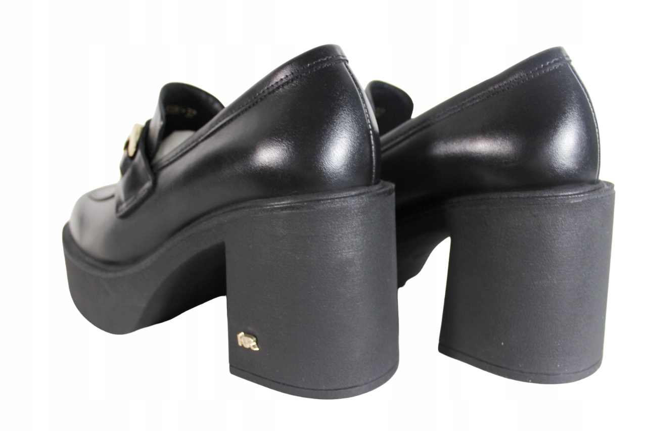 PÓŁBUTY KARINO 5180 R.37 SKÓRA CZARNE LICO Rozmiar 37