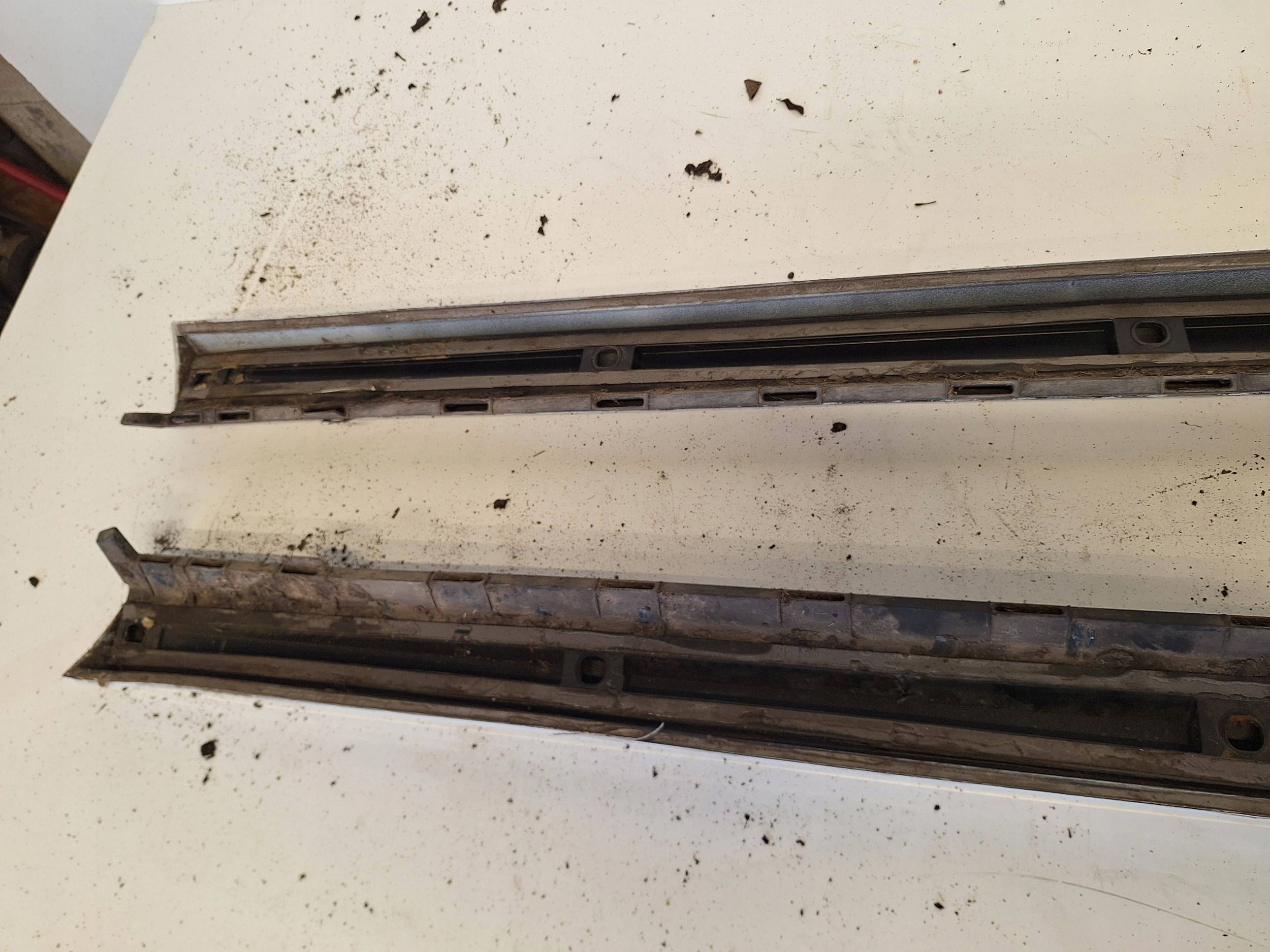 AUDI A3 8V S-LINE SPORTBACK 12-16 moulding threshold 2 SZT - KOMPLET