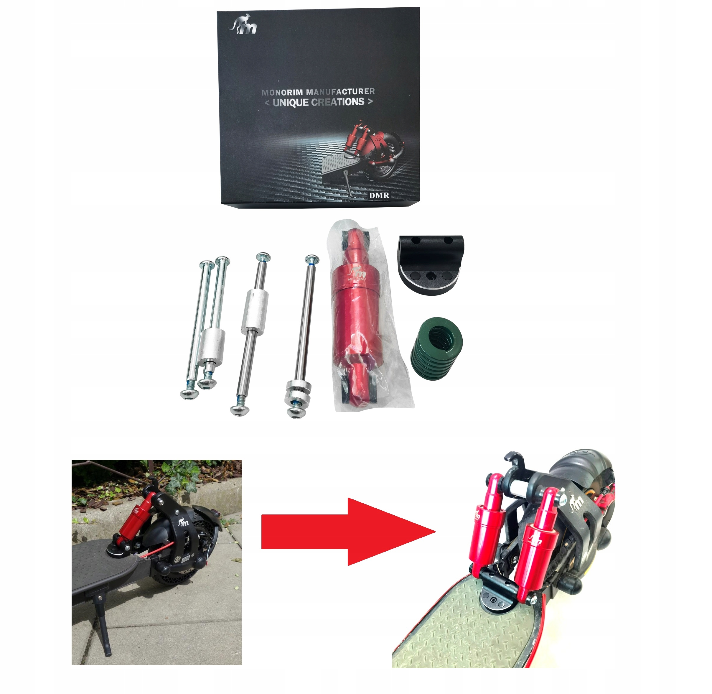 Monorim Dmr Druhý tlumič pro zavěšení MR1