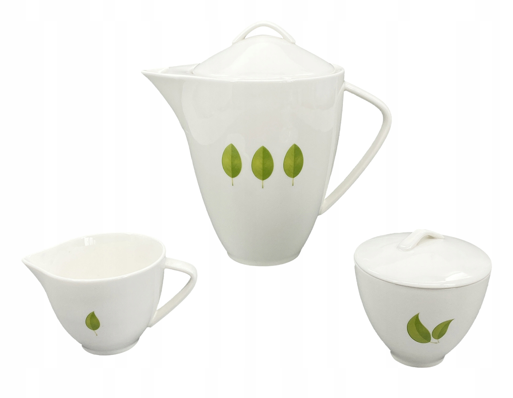 5dielna súprava Leaf (Kanvica 1600ml, mliečenka 150