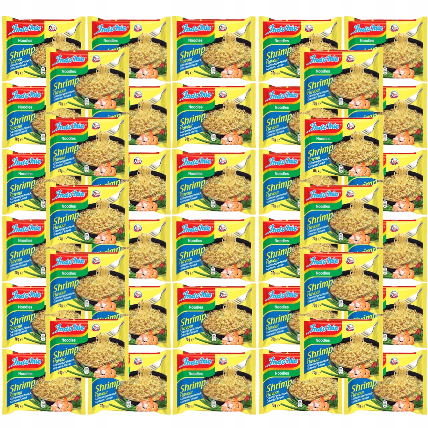 Levně Karton Instantní instantní krevetová polévka Shrimp Soup 40 x 70 g Indomie