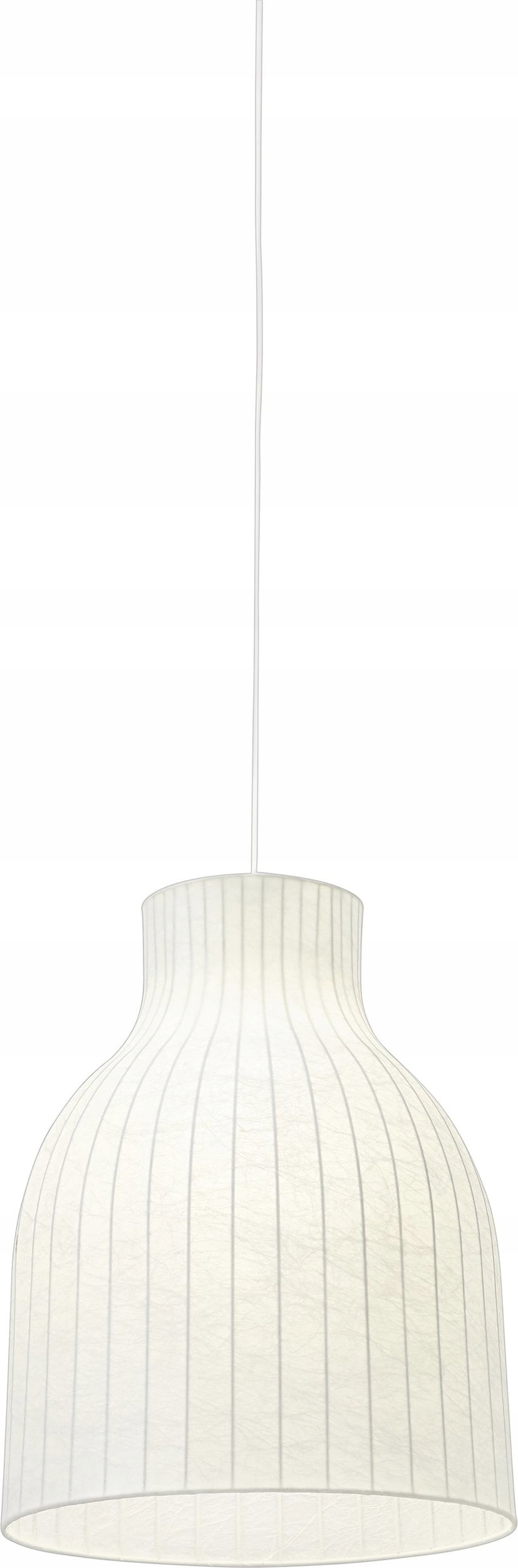 Muuto Strand Open Závesná lampa z polyméru 40 cm biela