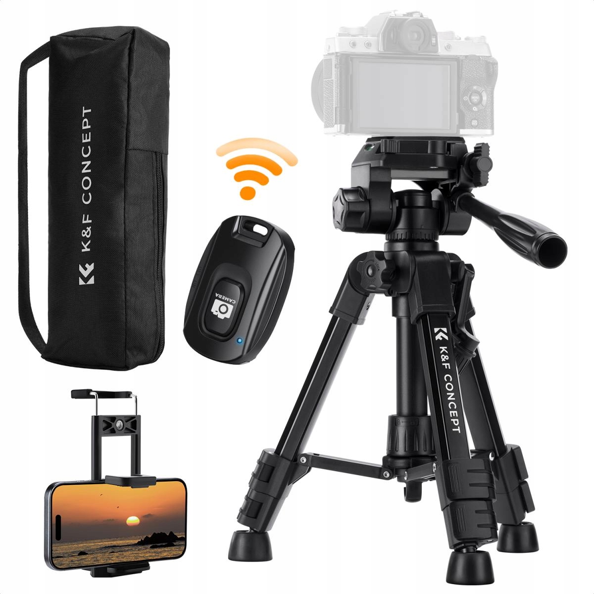 Mini stativ pro natáčení K&f Concept KF09.166 – kompaktní, lehký