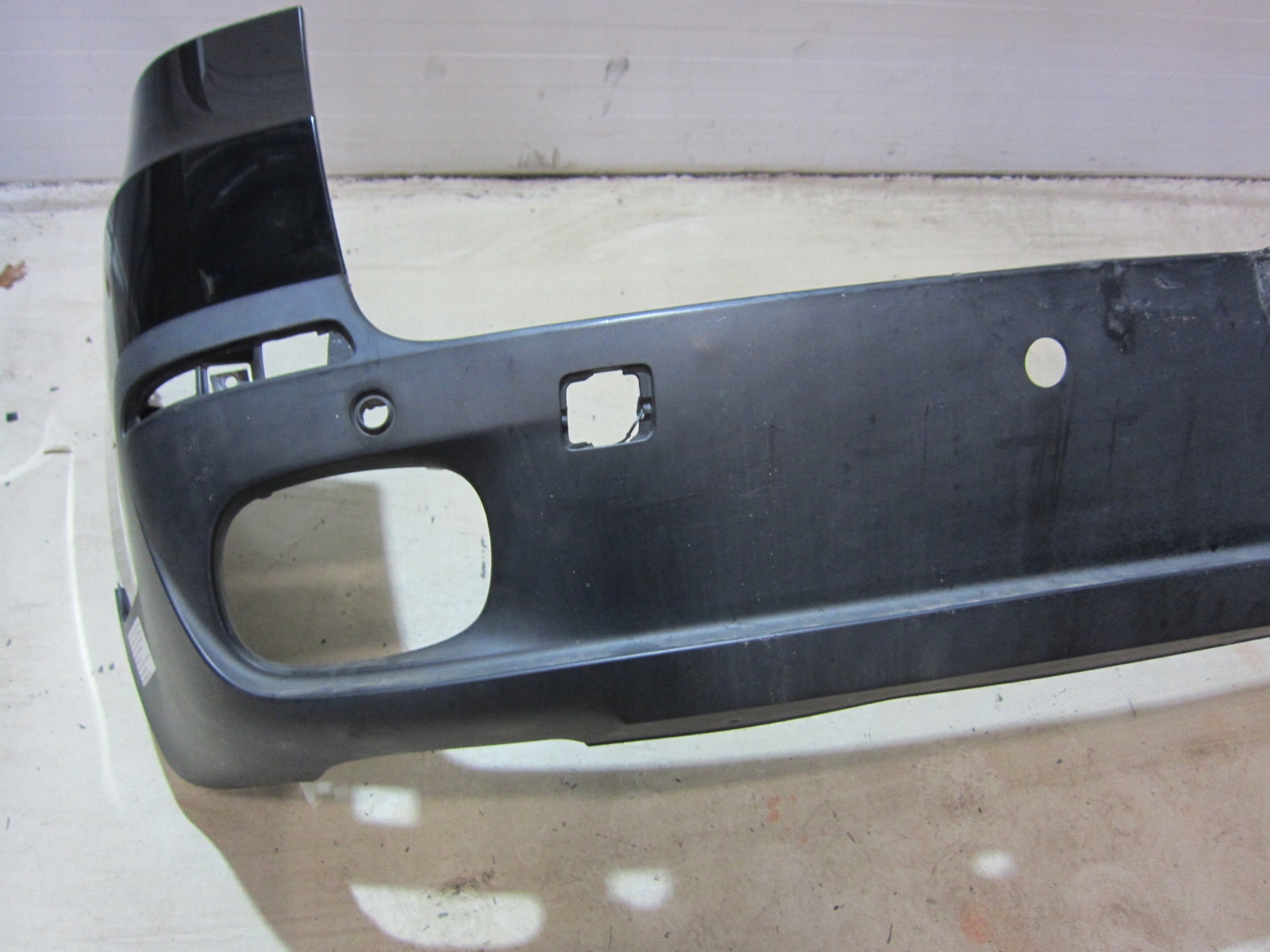 BMW E70 4.8 bumper rear rear part 668 SCHWARZ 2