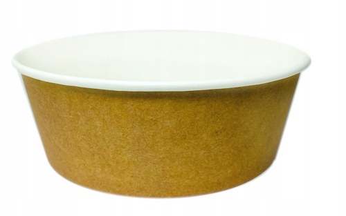 

Miski papierowe Kraft 750ml Sałatka wynos 50 szt
