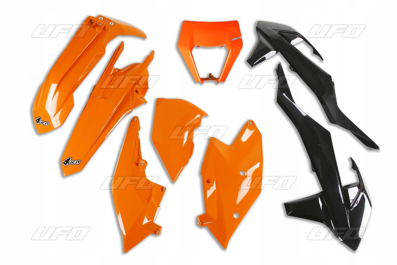 Ufo Sada Plastov Ktm Exc/exc-f Tpi '17-'19 S Krytom Lampy Farba Oem (p