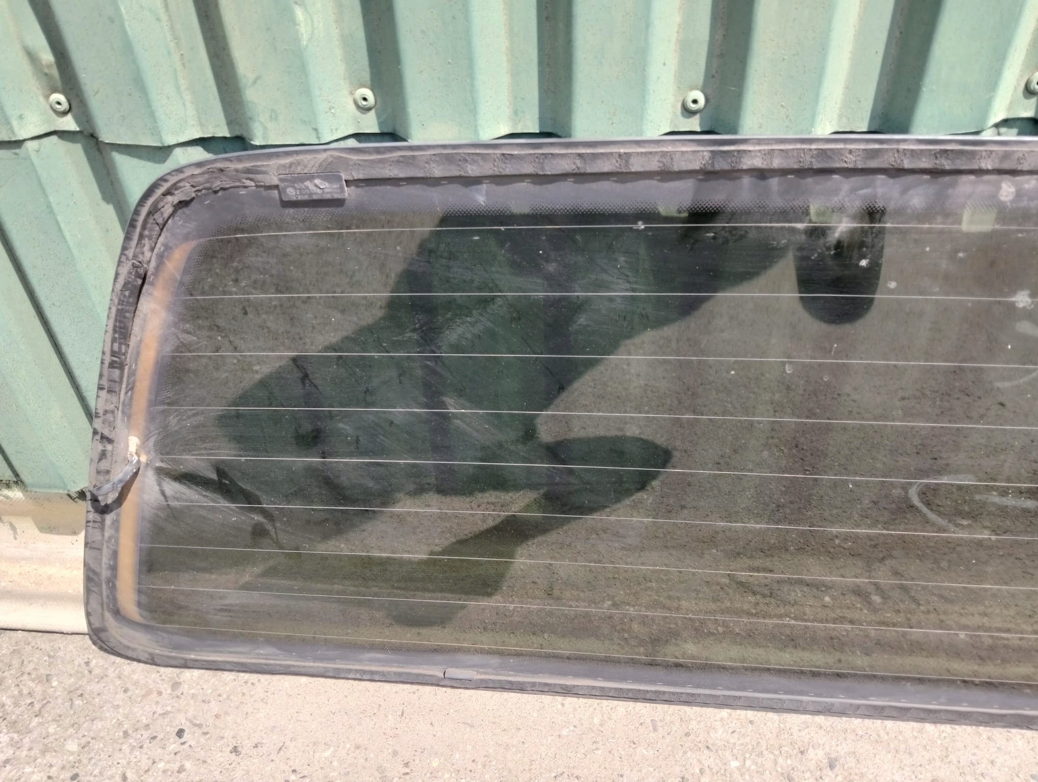 window cabs rear part VW AMAROK 2014