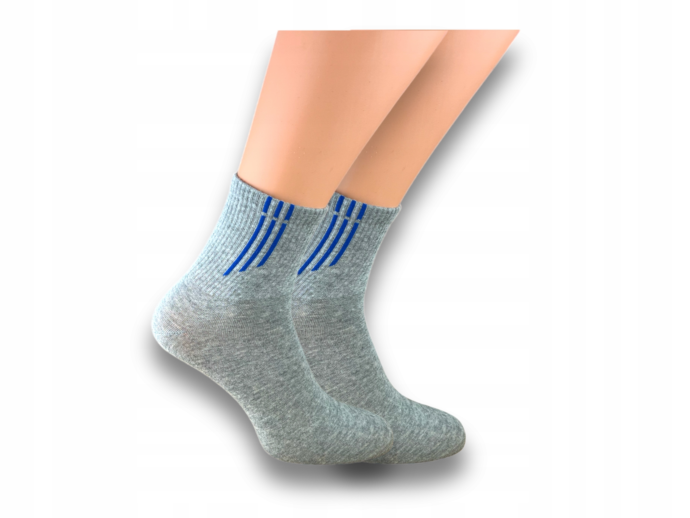 SKARPETKI BAWEŁNIANE MĘSKIE 10 PAR PROMOCJA Rozmiar 43-46