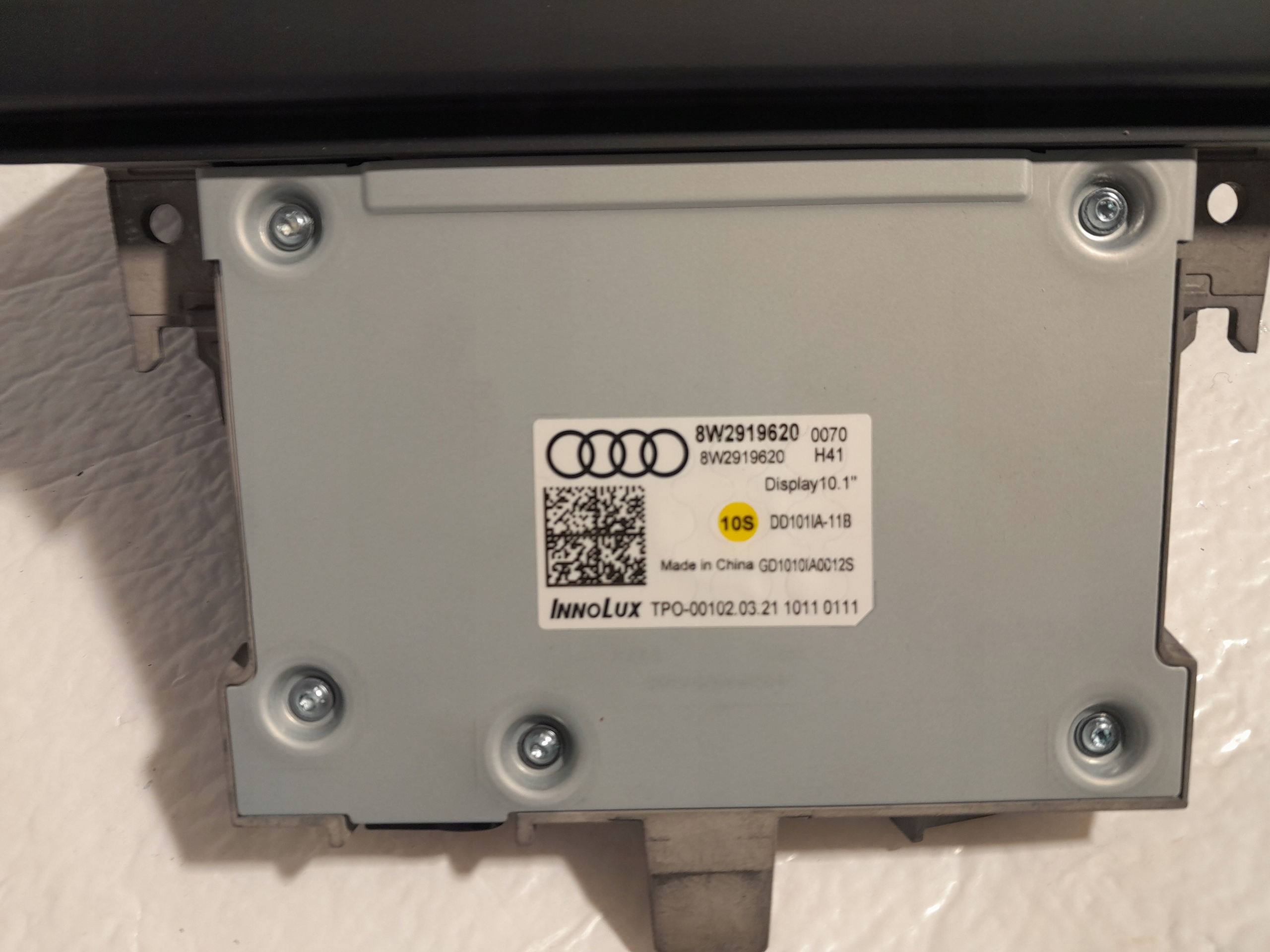 AUDI A4 B9 LIFT EKRAN DOTYKOWY display CENTRALNY navigation 8W2919620