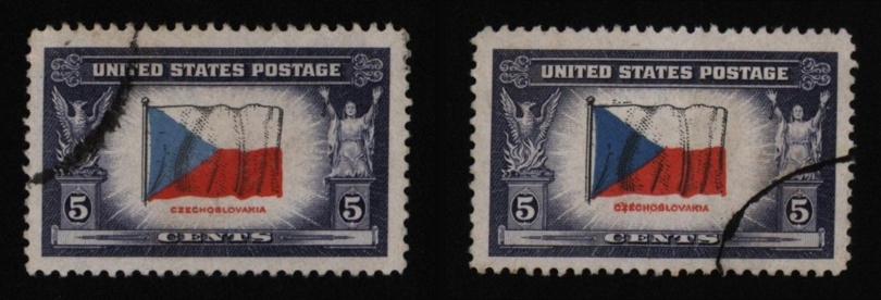 USA Stany Zjednoczone 1943 r. x 2 lp57a