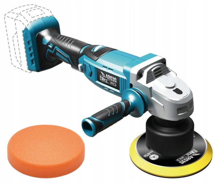 SAS+ALL Polerka mimośrodowa akumulatorowa 18V pad