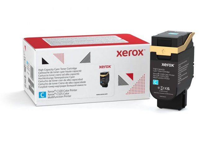 Originálny toner Cyan Xerox C320, C325 (006R04832)