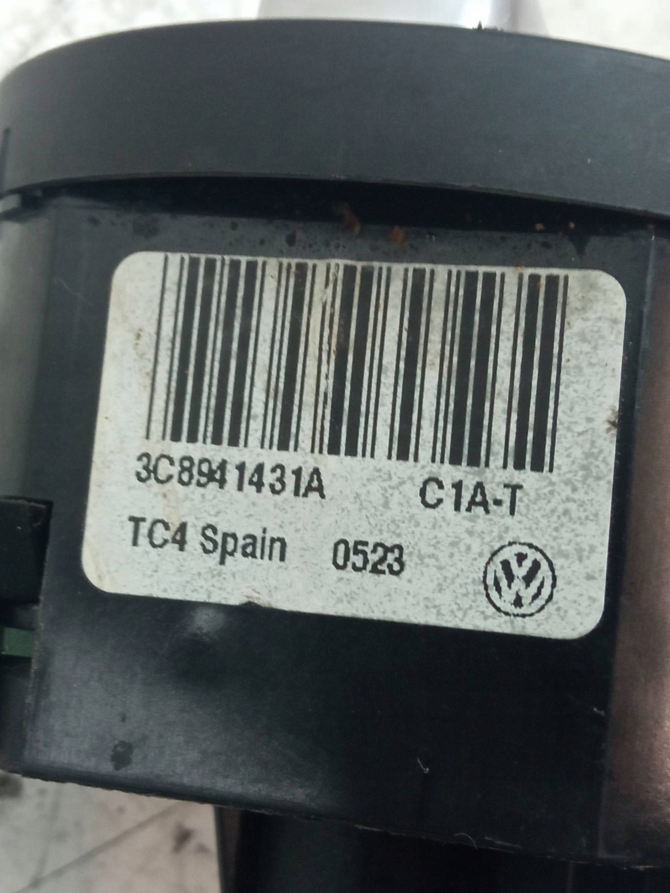 light switch 3C8941431A VW Volkswagen Touran II (2010-2015)