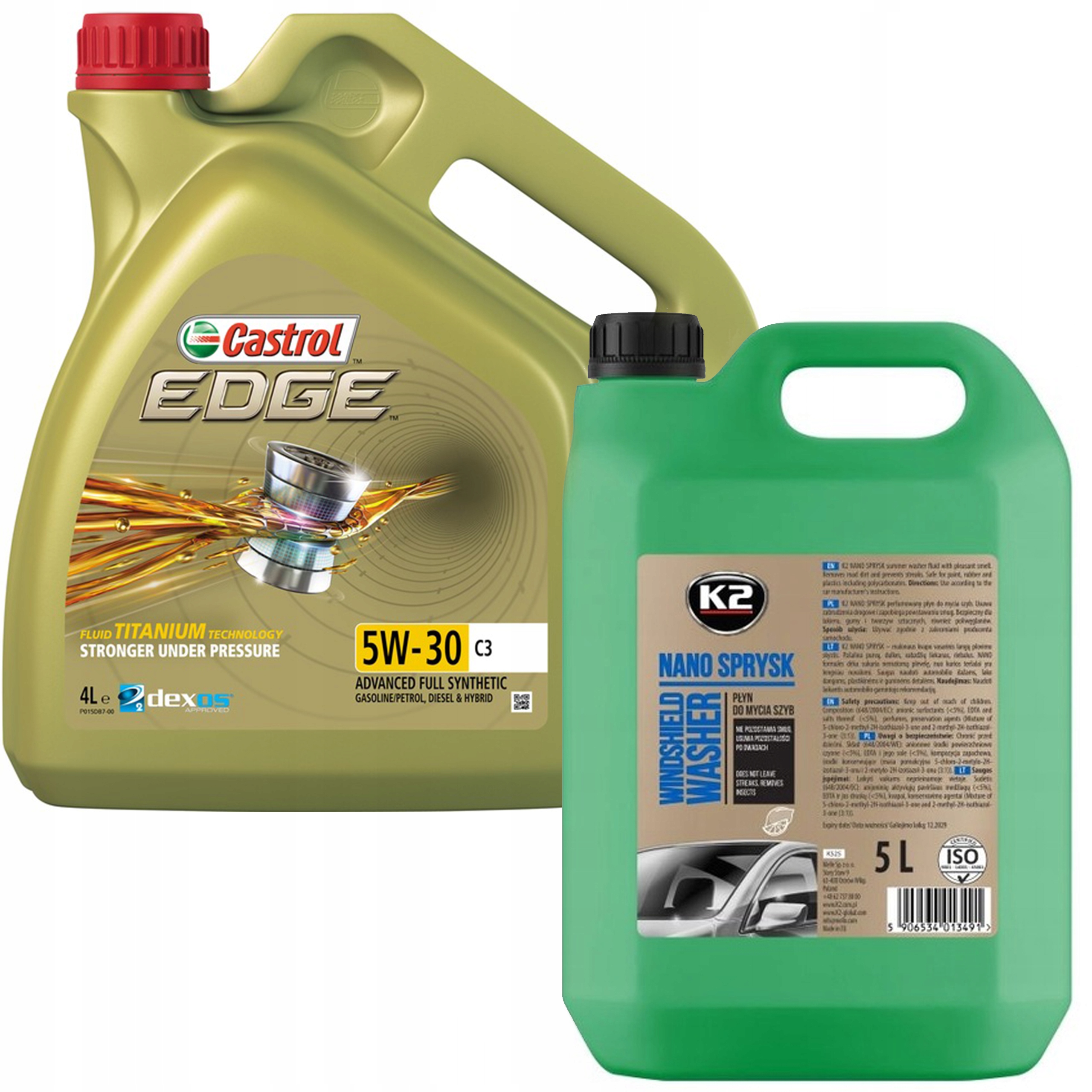 Castrol Olej 5V30 4L Edge C3 Titanium Sn/cf 505.00 505.01 229.31 229.