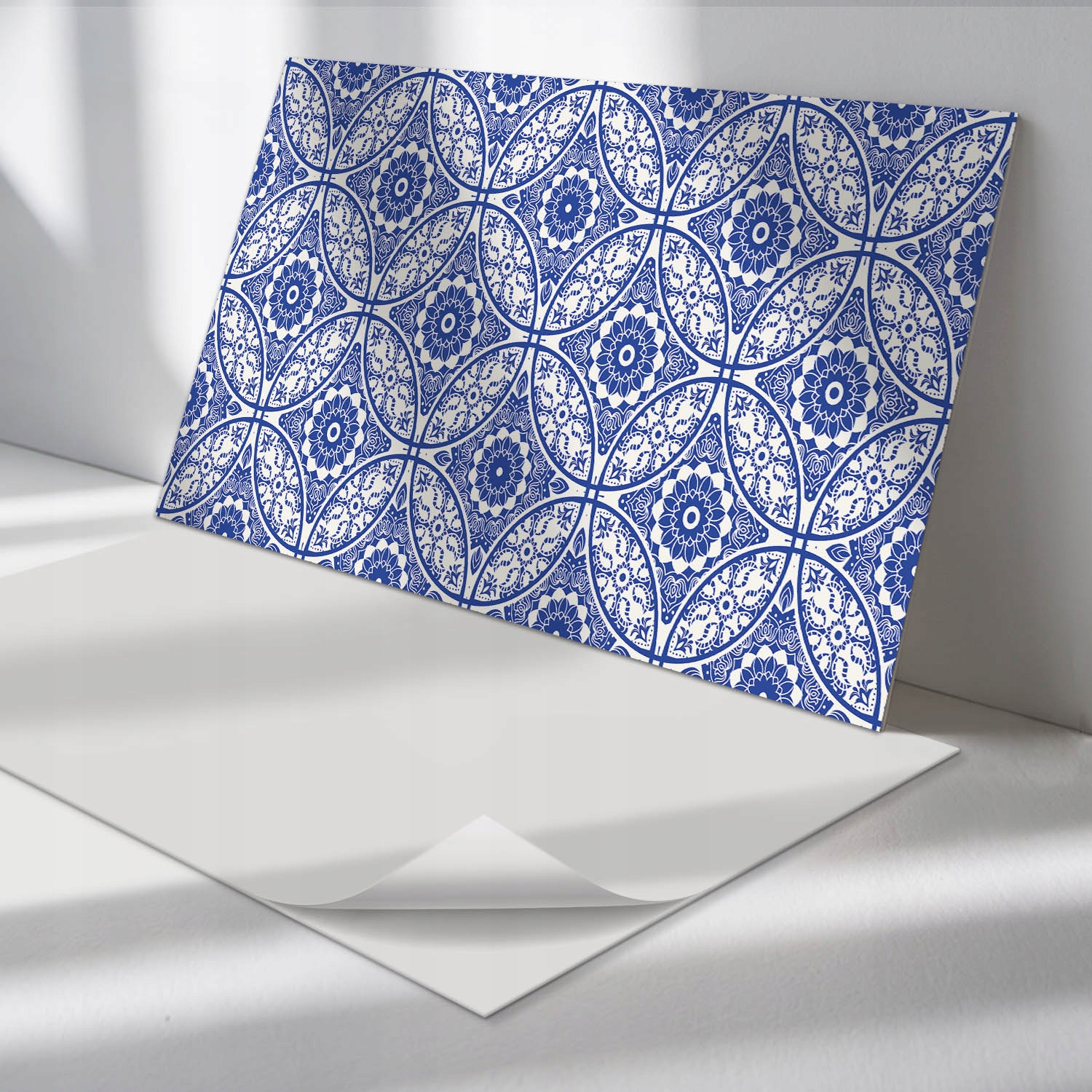 Balíček nástenných vinylových panelov Vzor kvetinových motívov 6 ks 60x30 cm