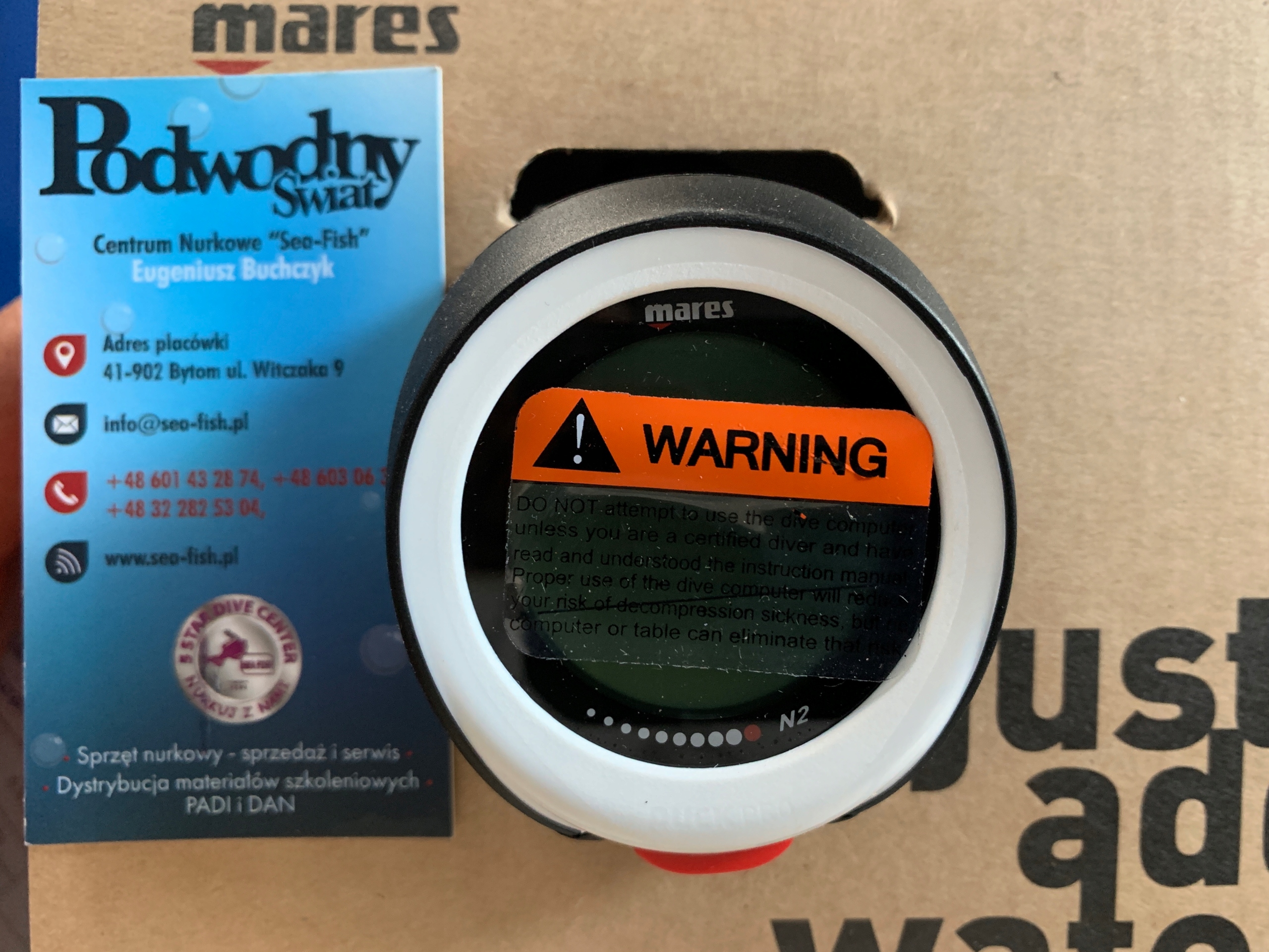 Komputer nurkowy MARES Puck Pro Color Marka Mares