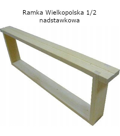 

Ramka Wielkopolska 1/2 nadstawkowa 10 szt